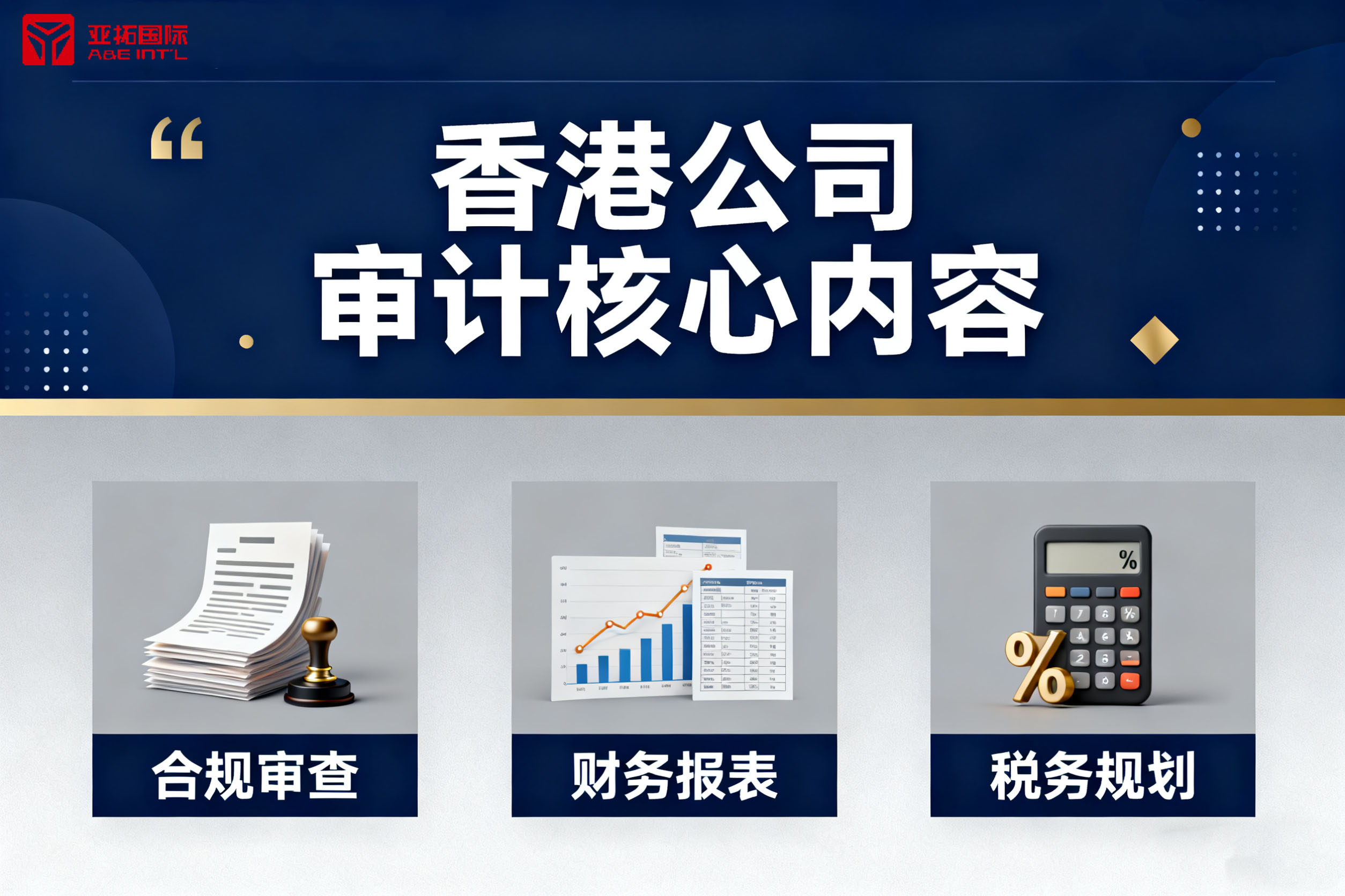 香港公司审计的核心内容与3个关键！